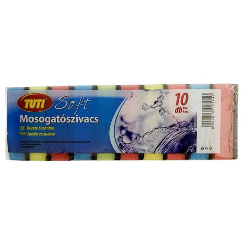 Tuti Mosogatószivacs 10 dbSoft