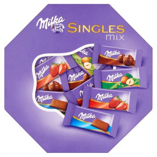 Milka Tejcsokoládé válogatás 138gSingle Mix