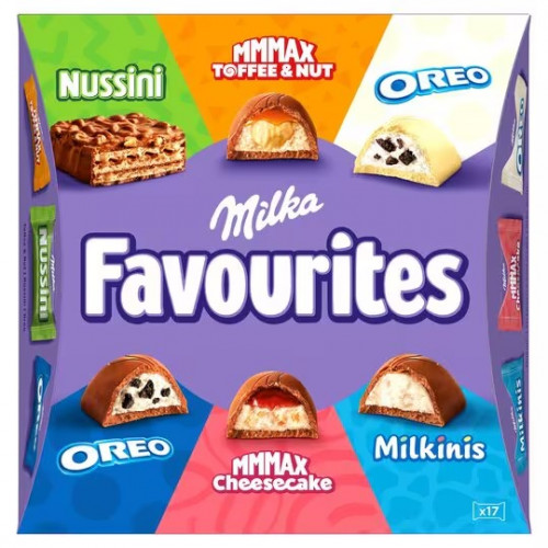 Milka Tejcsokoládé válogatás 158gFavourites