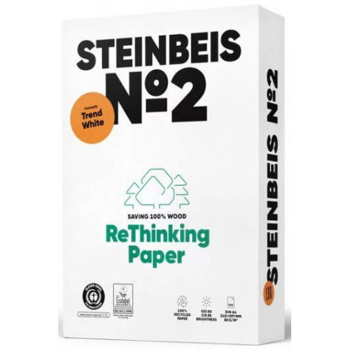 Steinbeis Újrahasznosított másolópapír A4 80gNo2 80-as fehérség