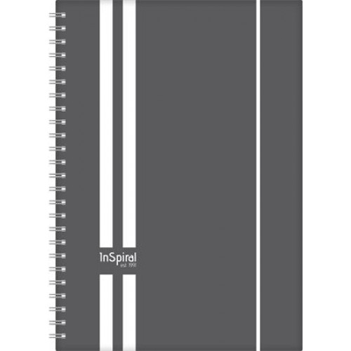 Dayliner Naptár tervező A5 hetiInSpiral szürke-fehér (2025)