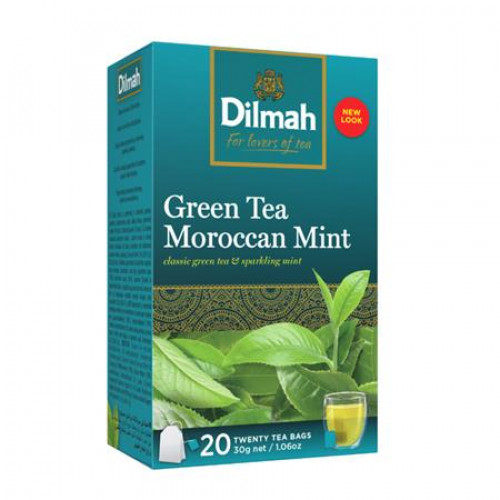 Dilmah Zöld tea 20x1,5gMarokkói menta