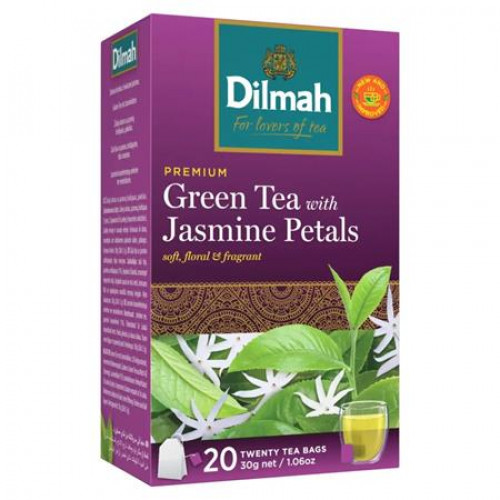 Dilmah Zöld tea 20x1,5gjázmin