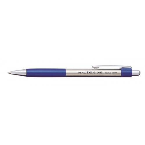 Penac Golyóstoll 0,7mm nyomógombos kék tolltestPéPé kék