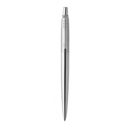 Parker Golyóstoll 0,7mm ezüst színű klip rozsdam. acél tolltestRoyal Jotter kék