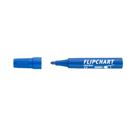 Flipchart marker 1-3mm kúpos Ico Artip 11 kék