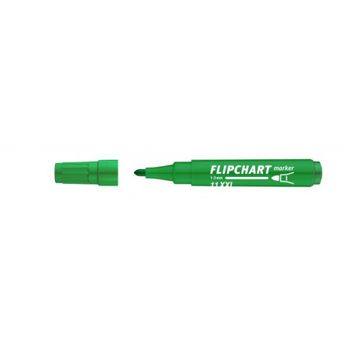 Flipchart marker 1-3mm kúpos Ico Artip 11 XXL zöld