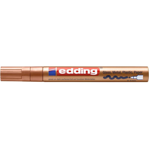 Edding Lakkmarker 2-4mm750 vörösréz