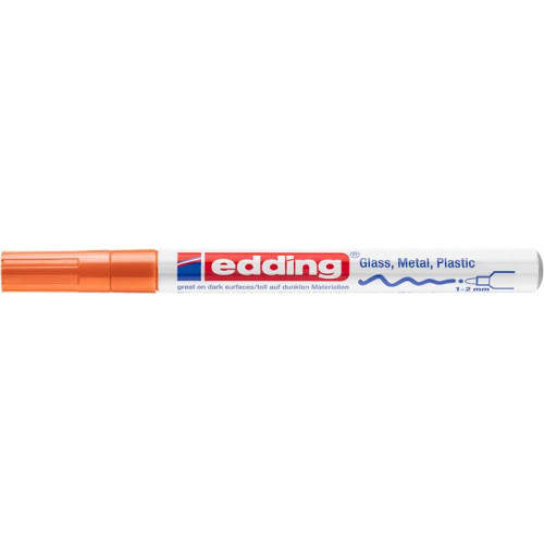 Edding Lakkmarker 1-2mm751 narancssárga