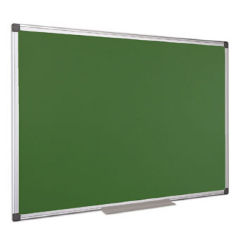 Krétás tábla zöld felület nem mágneses 90x180cm alumínium keret