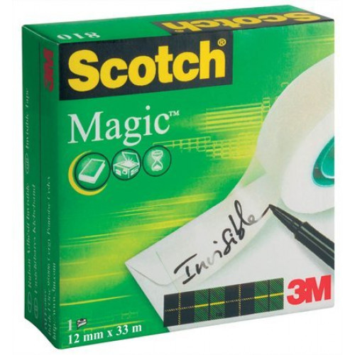 3M Scotch Ragasztószalag írható 12mmx33mMagic Tape 810