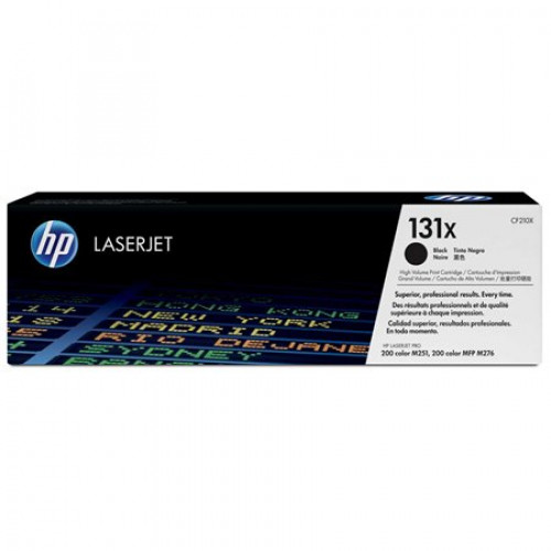 Hp CF210X Lézertoner LaserJet Pro 200 M276N131X fekete 24k