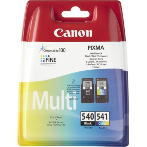 Canon CL-541/PG-540 Tintapatron multipack Pixma MG2150 3150c 2*180oldal