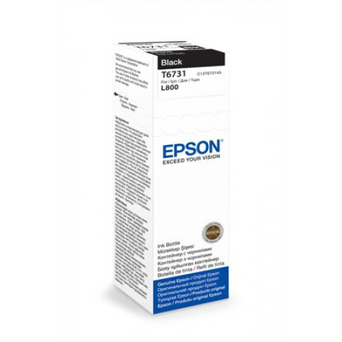 Epson T67314A10 Tintapatron L800fekete 70ml