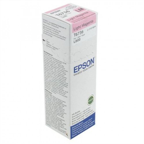 Epson T67364A10 Tintapatron L800világos vörös 70ml