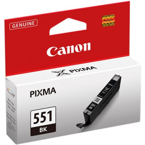 Canon CLI-551B Fotópatron Pixma iP7250 MG5450fekete 7ml