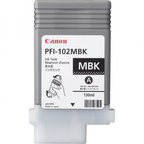 Canon PFI-102MB Tintapatron iPF500 600 700matt fekete 130ml