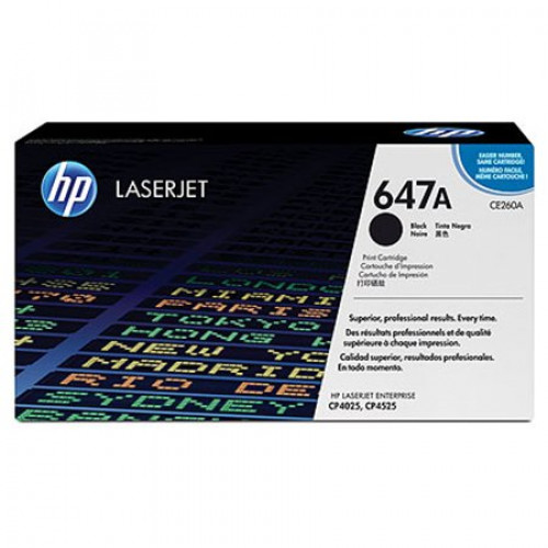 Hp CE260A Lézertoner ColorLaserJet CP4525647A fekete 85k