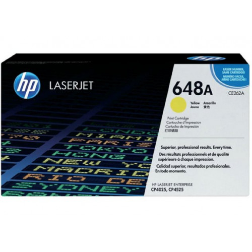 Hp CE262A Lézertoner ColorLaserJet CP4525648A sárga 11k