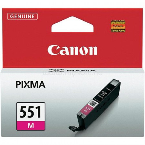 Canon CLI-551M Tintapatron Pixma iP7250 MG5450vörös 7ml