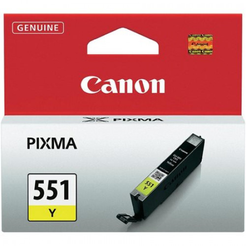 Canon CLI-551Y Tintapatron Pixma iP7250 MG5450sárga 7ml