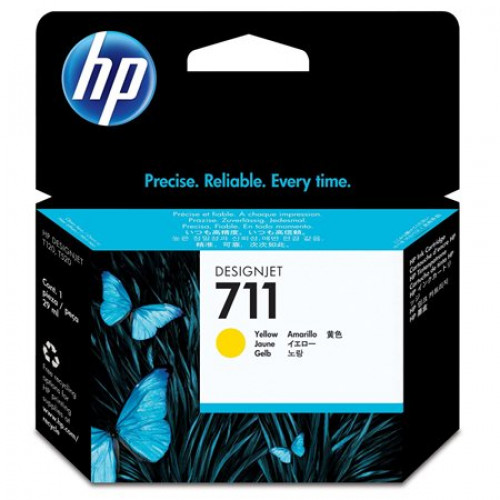 Hp CZ132A Tintapatron DesignJet T120T520711 sárga 29ml