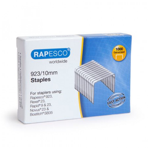 Rapesco Tűzőkapocs 923/10 horganyzott 