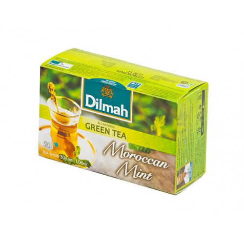 Zöld tea 20x1,5g Dilmah Marokkói menta