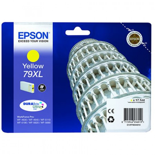 Epson T79044010 Tintapatron WorkForce Pro WF-5620DWF nyomtatóhozsárga 17,1ml