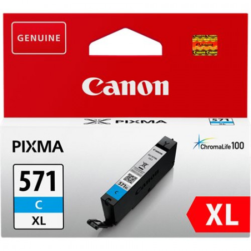 Canon CLI-571CXL Tintapatron Pixma MG5750 6850,7750 nyomtatókhozkék 11ml