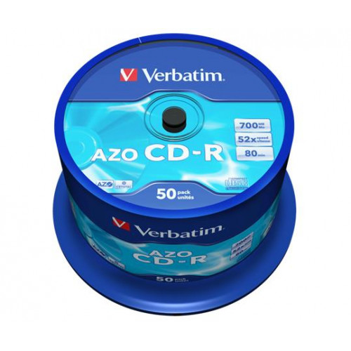 Verbatim CD-R lemez 700MB 52x hengerenDataLife Plus