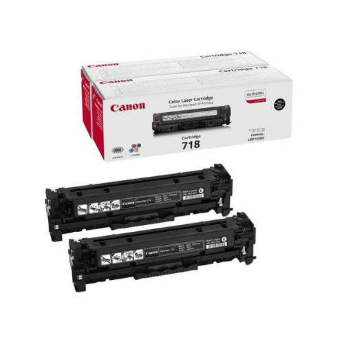 Canon CRG-718B Lézertoner i-SENSYS LBP 7200CDN MF 8330fekete 2*3,4k