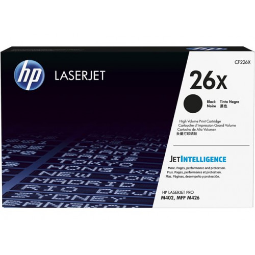 HP CF226X Lézertoner LaserJet Pro M402 426 nyomtatókhoz26X fekete 9k