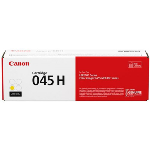 Canon CRG-045HY Lézertoner LBP613Cdw LBP611Cn MF635Cxsárga 2,2K