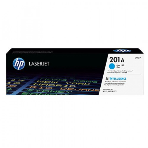 HP CF401A Lézertoner Color LaserJet Pro M252,M277 nyomtatóhoz201A kék 1,4k