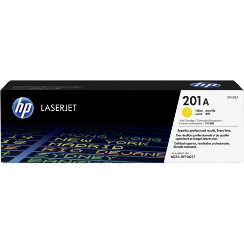 HP CF402A Lézertoner Color LaserJet Pro M252,M277 nyomtatóhoz201A sárga 1,4k