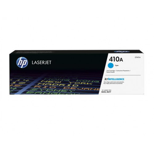 HP CF411A Lézertoner ColorLaserJet M452/477 nyomtatókhozkék 2,3k