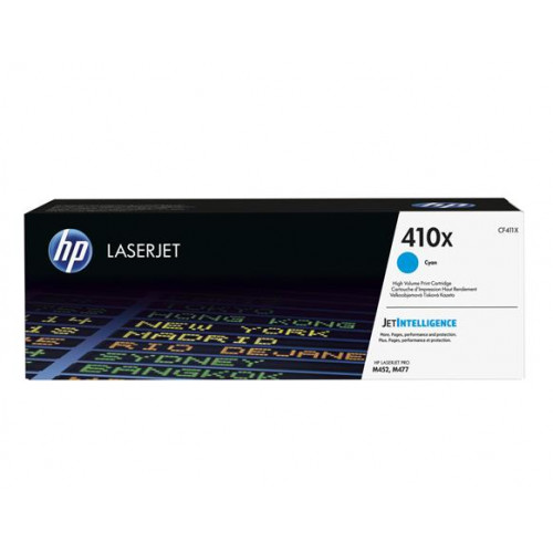 HP CF411X Lézertoner ColorlaserJet M452/477 nyomtatókhozkék 5k