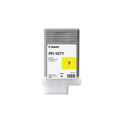 Canon PFI-107Y Tintapatron iPF780 770 nyomtatóhozsárga 130ml