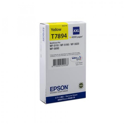 Epson C13T789440 Tintapatron WF-5110DW WF-5190DW nyomtatókhozsárga 34,2ml