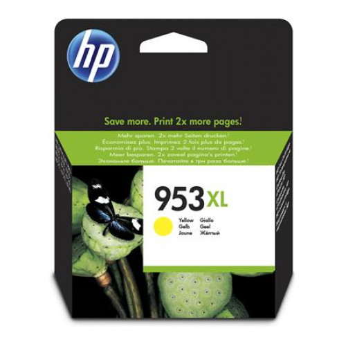 HP F6U18AE Tintapatron OfficeJet Pro 8210 8700-as sorozathoz953XL sárga 1,6k