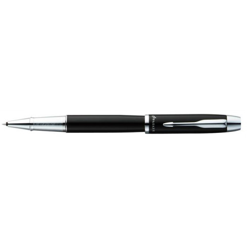 Parker Rollertoll 0,5mm ezüst színű klip fekete tolltestIM Royal fekete