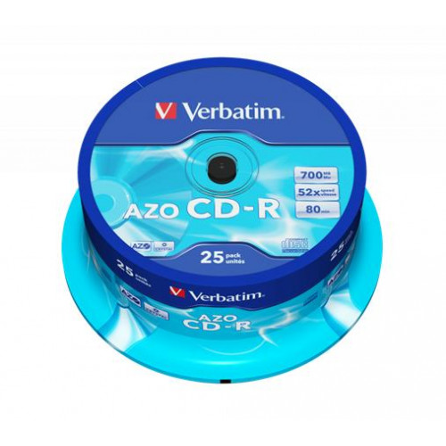 CD-R lemez 700MB 52x hengeren Verbatim DataLife Plus