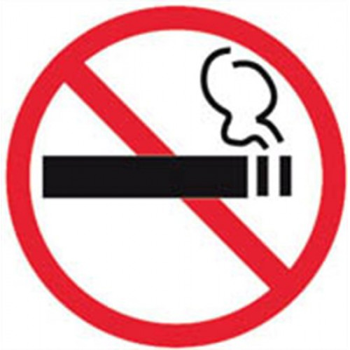 Információs matrica tilos a dohányzás Apli