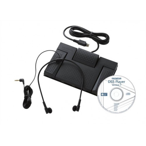 Átjátszó klt.lábpedál,fülhallgató,DSSPlayer,Standard átírómodul Olympus AS-2400