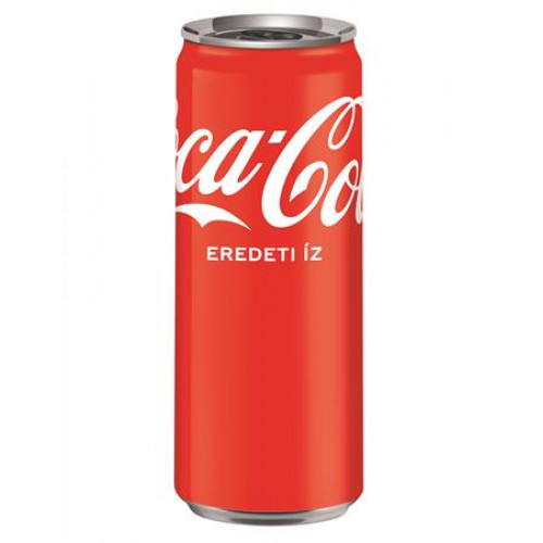 Üdítőital szénsavas 0,33l dobozos Coca Cola