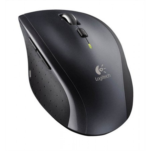 Logitech Egér vezeték nélküli lézeres normál méret USBM705 Marathon fekete