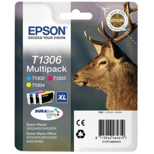 Epson T13064010 Tintapatron multipack Stylus 525WD nyomtatóhozc+m+y 30,3ml