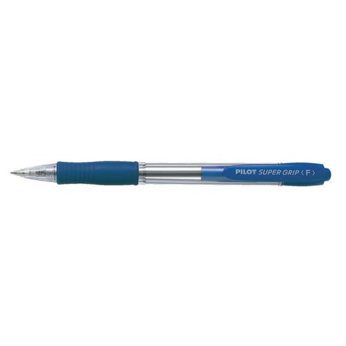 Pilot Golyóstoll 0,27mm nyomógombosSuper Grip kék