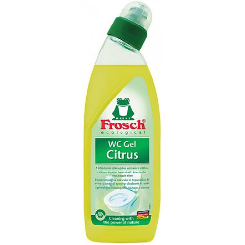 Frosch WC tisztítógél 750mlcitrus